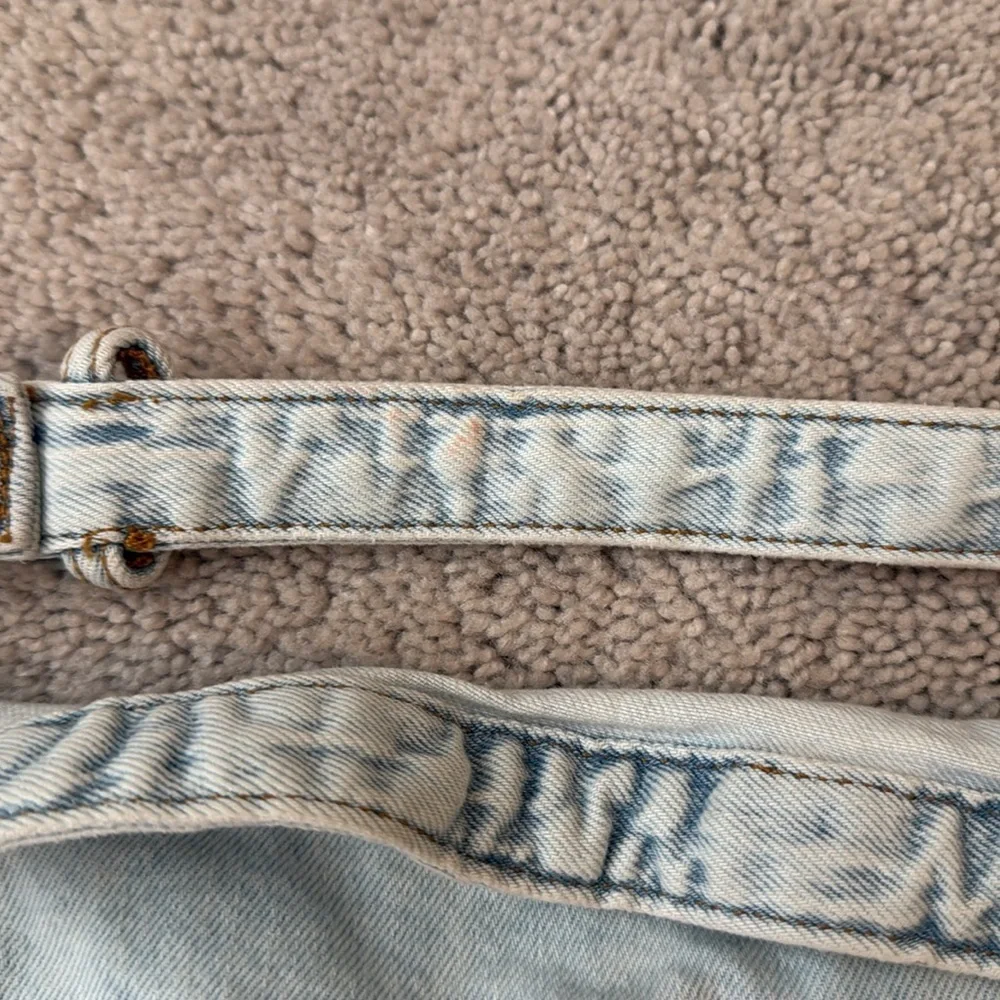 WeWoreWhat Cut-Out Denim Mini Skirt | Size Medium - Picture 8 of 9